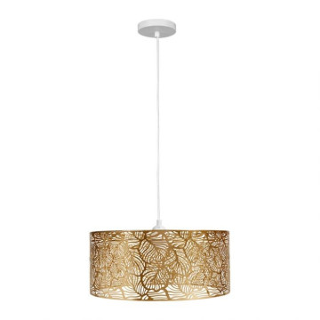 Suspension métal ajouré Calathéa dorée Ostaria - Le Dépôt Bailleul