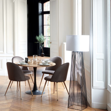 Table à manger ronde D102 Elias Atmosphera - Le Dépôt Bailleul