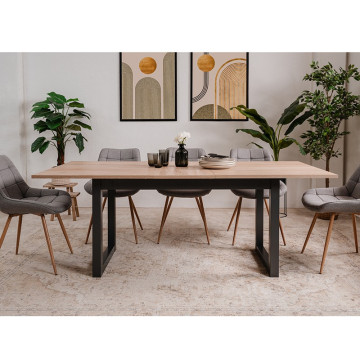 Table à manger extensible 160/200 cm - Le Dépôt Bailleul