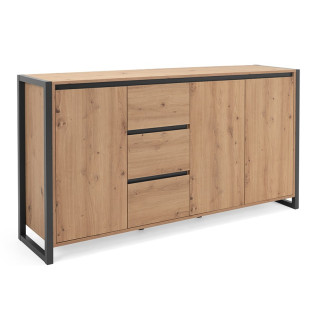 Buffet bas 160 cm 3 tiroirs...