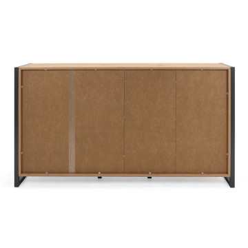 Buffet bas 3 tiroirs 3 portes - Le Dépôt Bailleul