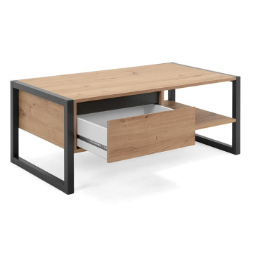 Table basse 1 tiroir 1 niche - Le Dépôt Bailleul