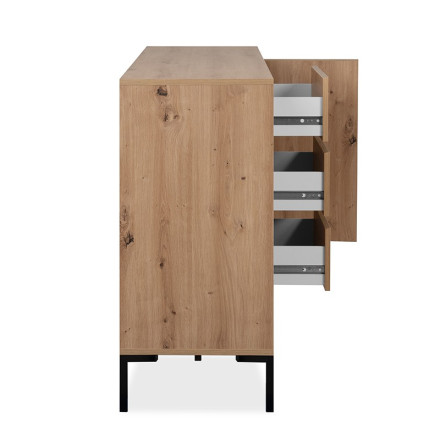 Buffet 3 portes 3 tiroirs - Le Dépôt Bailleul