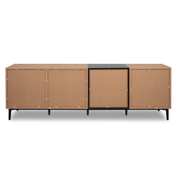 Buffet bas 200 cm 4 portes - Le Dépôt Bailleul