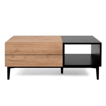 Table basse 1 tiroir 1 niche Nola - Le Dépôt Bailleul