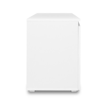 Meuble de rangement 2 portes blanc - Le Dépôt Bailleul