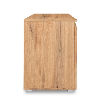 Meuble de rangement 2 portes naturel - Le Dépôt Bailleul