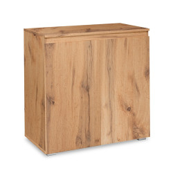 Meuble de rangement 2 portes naturel - Le Dépôt Bailleul