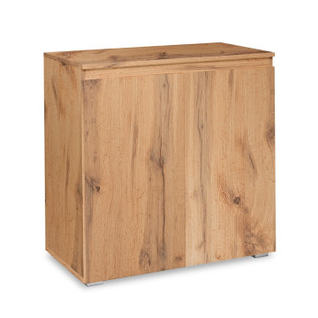 Meuble de rangement 2 portes naturel - Le Dépôt Bailleul