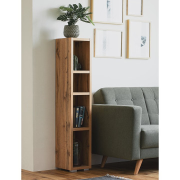 Etagère étroite 4 niches naturel - Le Dépôt Bailleul