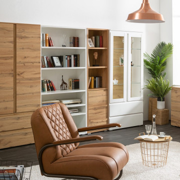 Etagère 85 cm 6 niches blanc - Le Dépôt Bailleul