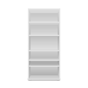 Etagère 85 cm 6 niches blanc - Le Dépôt Bailleul