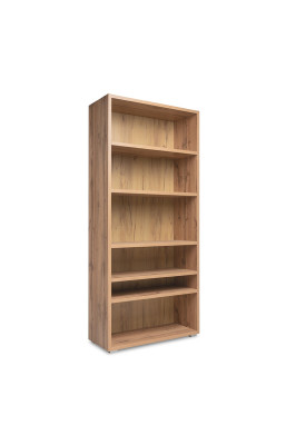Etagère 85 cm 6 niches naturel