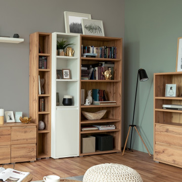 Etagère 85 cm 6 niches naturel - Le Dépôt Bailleul