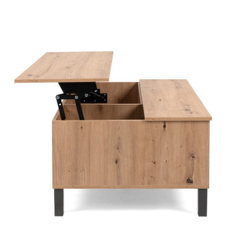 Table basse plateau relevable naturel - Le Dépôt Bailleul