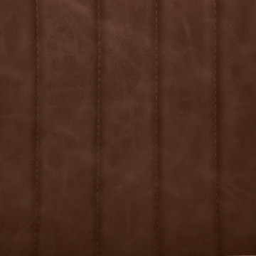 Chaise PU Olwen cognac Atmosphera - Le Dépôt Bailleul