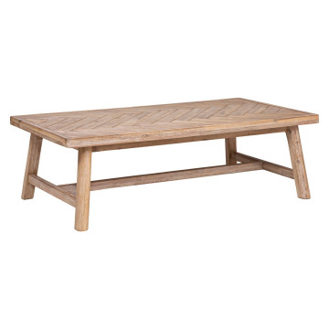 Table basse acacia Aeris 130 cm Atmosphera - Le Dépôt Bailleul