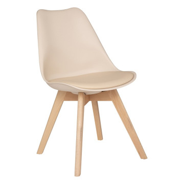 Chaise salle manger Baya beige Atmosphera - Le Dépôt Bailleul