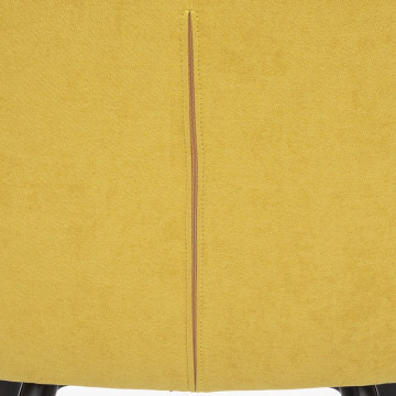 Fauteuil diner Visoca ocre Atmosphera - Le Dépôt Bailleul