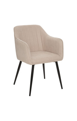Fauteuil diner Visoca beige...