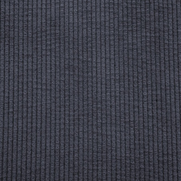 Fauteuil velours gris pieds métal noir Moana Atmosphera - Le Dépôt Bailleul