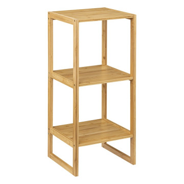 Etagère 2 niveaux 30 cm bambou Lab'n Modul 5five - Le Dépôt Bailleul