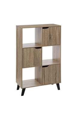 Etagère 6 cases Mix naturel...