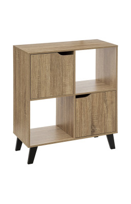 Etagère 4 cases Mix naturel...