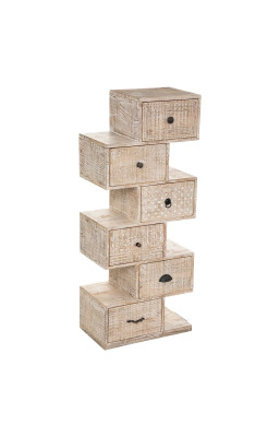 Commode Ajay 6 tiroirs bois...