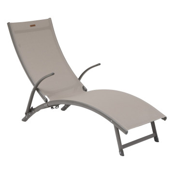 Transat Samba pliable noisette/praline Hespéride - Le Dépôt Bailleul