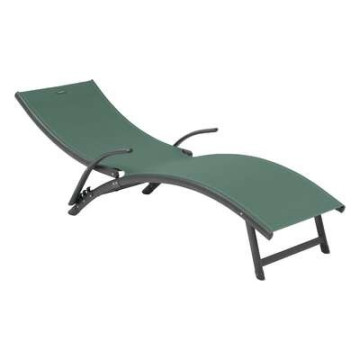 Transat Samba pliable anthracite/graphite Hespéride - Le Dépôt Bailleul