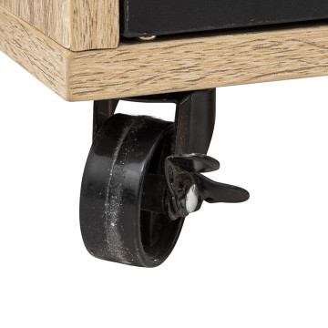 Desserte de rangement avec portes Aliaj 5five - Le Dépôt Bailleul