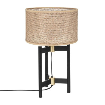 Lampe trépied noir Levon Atmosphera - Le Dépôt Bailleul