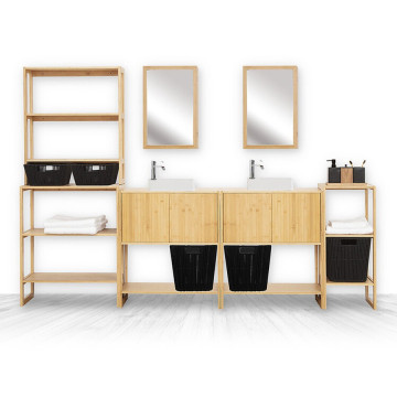 Etagère bambou 70x33,5 Lab'n Modul 5five - Le Dépôt Bailleul