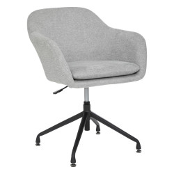 Fauteuil de bureau ajustable Spica gris Atmosphera - Le Dépôt Bailleul