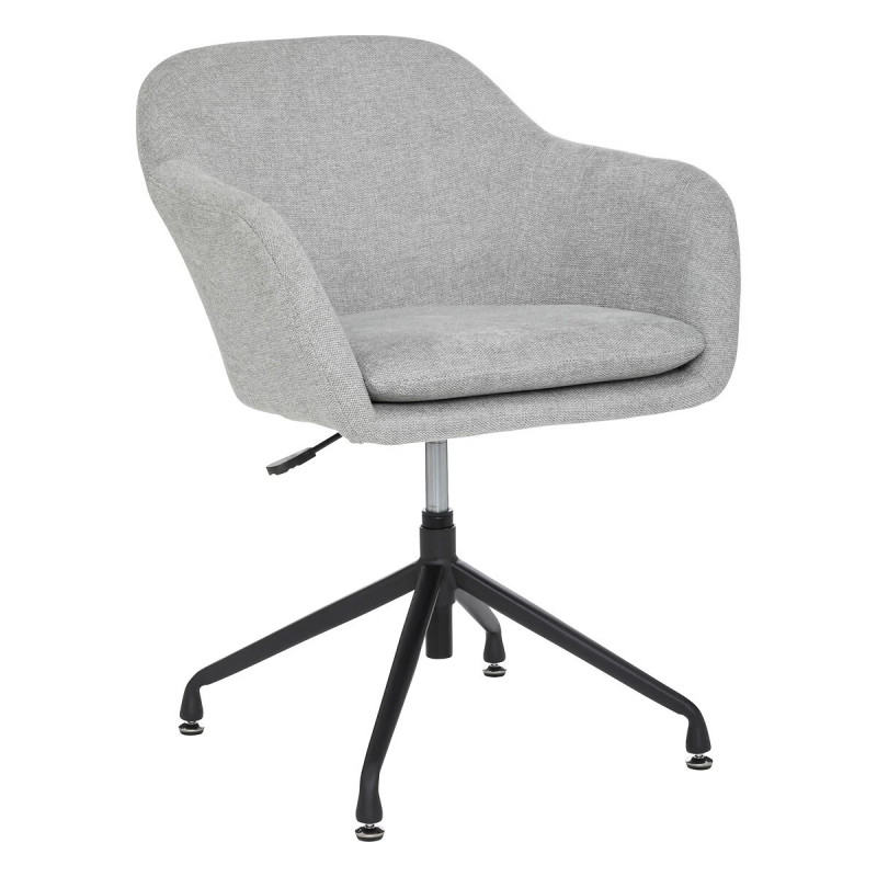 Fauteuil de bureau ajustable Spica gris Atmosphera