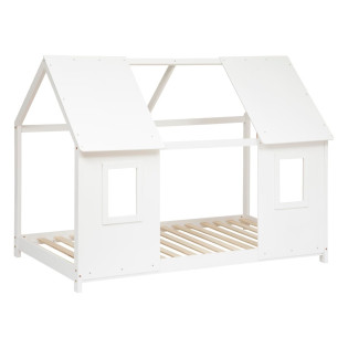 Lit cabane enfant pin blanc...