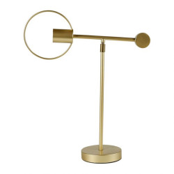 Lampe à poser métal doré Météore Ostaria - Le Dépôt Bailleul