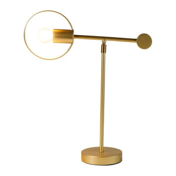 Lampe à poser métal doré Météore Ostaria - Le Dépôt Bailleul