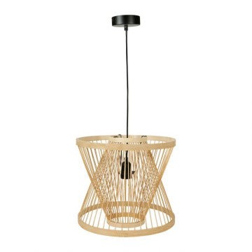 Suspension en bambou Kayla sablier Ostaria - Le Dépôt Bailleul