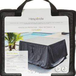 Housse de protection pour table rectangulaire L Hambo Hespéride - Le Dépôt Bailleul