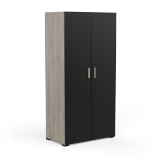 Armoire 2 portes penderie +...