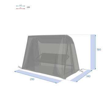 Housse de protection pour balancelle Hambo Hespéride - Le Dépôt Bailleul