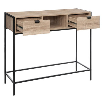 Console 2 tiroirs 1 niche Aliaj 5five - Le Dépôt Bailleul