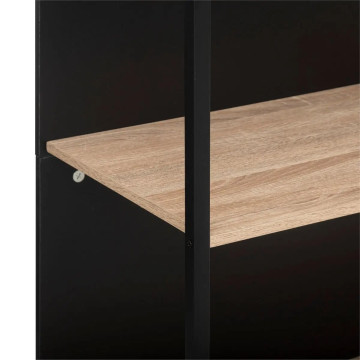 Ilot de cuisine métal et bois Aliaj 5five - Le Dépôt Bailleul