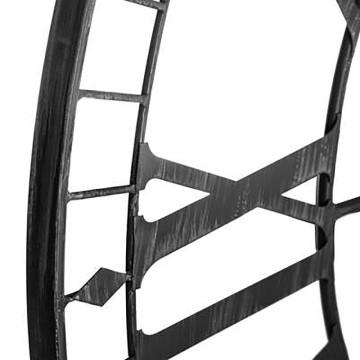 Horloge géante de 90 cm de diamètre coloris noir - Le Dépôt Bailleul