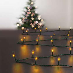 Guirlande programmable 400 LED blanc chaud 40 mètres - Dépôt Bailleul