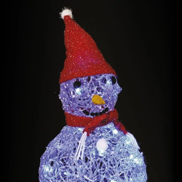 Bonhomme de neige lumineux idéal pour les fêtes - Le Dépôt bailleul.