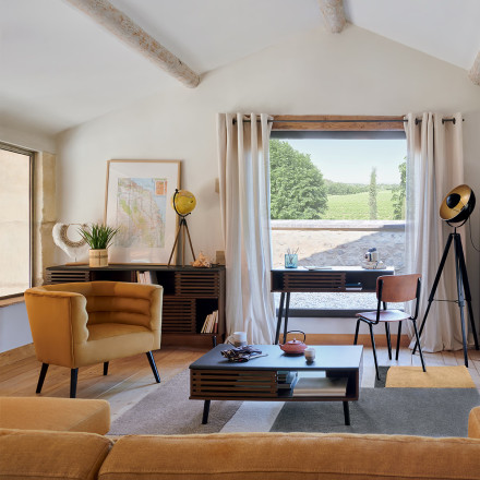 Lampadaire trépied loft noir Lahti Atmosphera - Le Dépôt Bailleul