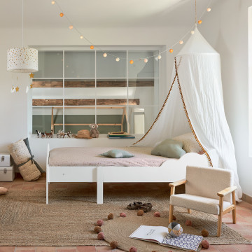 Suspension Nuages blanc et ocre Atmosphera - Le Dépôt Bailleul